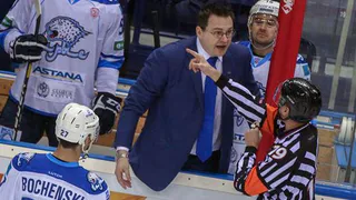 Тренера нижнекамской хоккейной команды дисквалифицировали