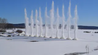 В Татарстане начнут взрывать лед на реках