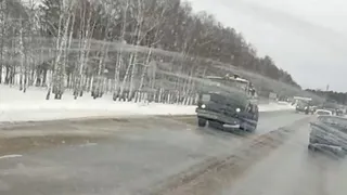 Через Брянск перебрасывают военную технику