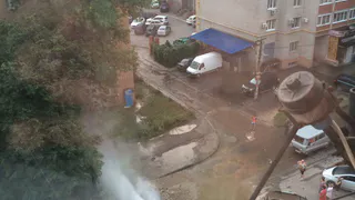 70 домов Рязани остались без воды - последствия фонтана кипятка на улице Пушкина