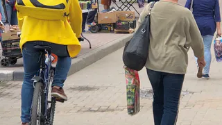 Бросился в погоню: рязанский курьер помог задержать велосипедного воришку