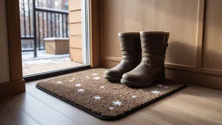 Купила коврик из "Фикс Прайса" для обуви, а оказалось у него есть альтернативных вариантов применения. Показываю 9 из них