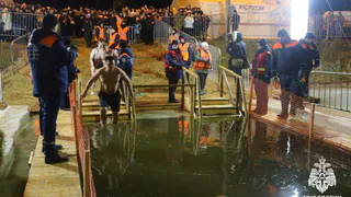 В Рязани прошли Крещенские купания