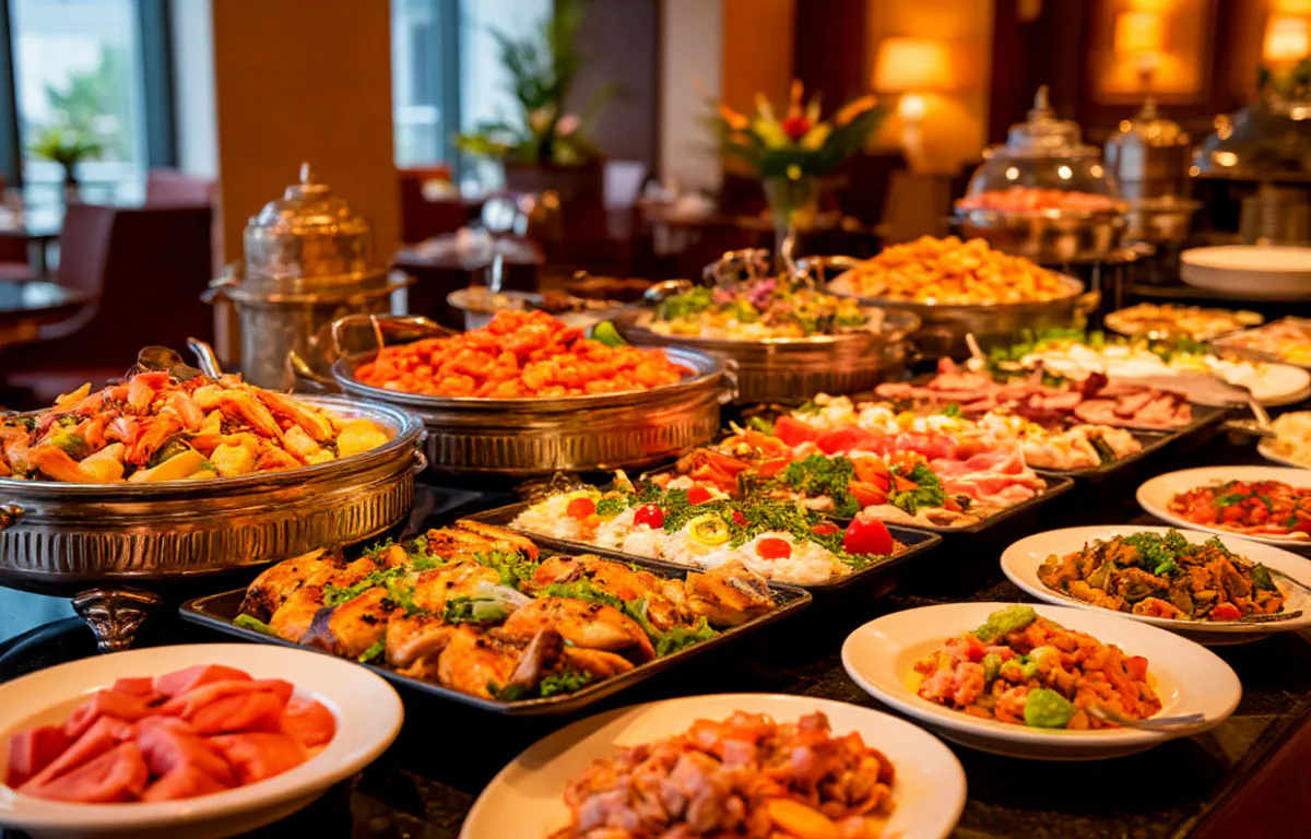 Повар в отеле в Египте рассказал, что делают с недоеденной едой со шведских столов