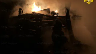 Пожар в Клинцовском районе