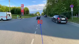 В Сыктывкаре за вечер произошло два ДТП с пострадавшими