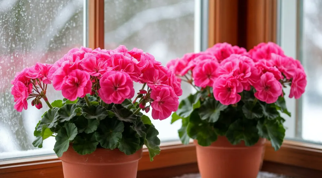 Подглядела лайфхак у американских цветоводов - теперь герань цветет всю зиму: даже листья не желтеют