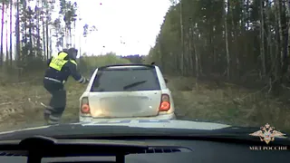 Полицейские открыли огонь для задержания пьяного водителя в Камешковском районе