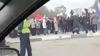 В Дашково-Песочне заметили скопление людей и полиции