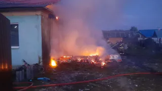 В деревне Вашутино Гусь-Хрустального района произошёл пожар в жилом доме