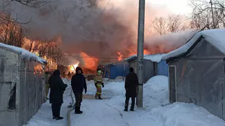 В Коми в преддверии Нового года сгорел деревянный жилой дом