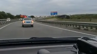 Как искусственно снижают скорость движения на мосту через Оку: видео