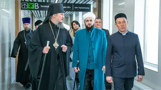 В Бегишево торжественно открыли молельные комнаты