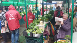 Брянское отделение КПРФ провела агитационный рейд в Володарском районе