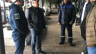 Глава Усинска лично проверил ход ремонтных работ на котельных