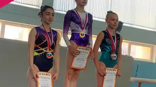 Владимирские гимнастки поднялись на пьедестал Всероссийского турнира