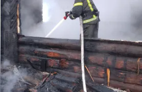 В Судогодском районе из-за пожара в доме погиб один человек