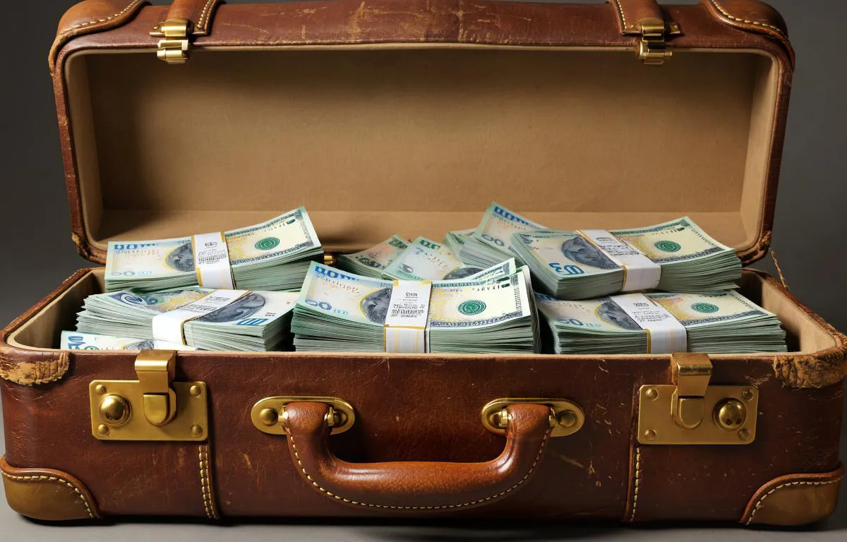 В Шереметьево задержали пассажира с чемоданом валюты на $110 тыс. — он собирался лететь в Казань