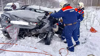 Во Владимире у микрорайона Лесной произошло ДТП с участием двух автомобилей