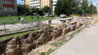 На улице Шереметьевской в Рязани начался капремонт теплотрассы