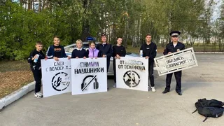 В Рязани у пешеходных переходов установили профилактические надписи