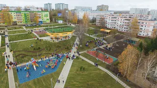Дождались: в Камских Полянах открылся сквер «Молодёжный»