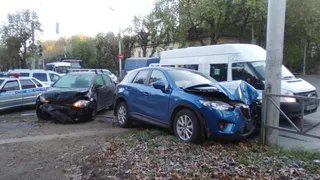 ДТП с участием иномарок: рязанка попала в больницу