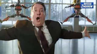 Барагозин танцует: создатели "рязанской Кибердеревни" сняли ролик об ижевских роботах