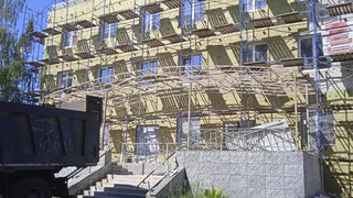 В Гусь-Хрустальной ЦРБ продолжают капитальный ремонт поликлиники N°2