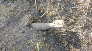 Под Скопином взрывотехники обезвредили мину времен ВОВ