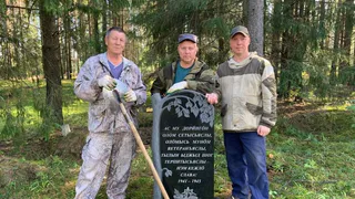 Династия пожарных из Коми сохранила памятник павшим в ВОв бойцам