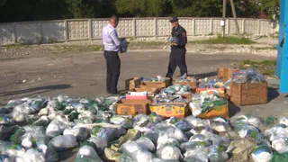 У брянского браконьера изъяли 45 километров рыболовных сетей