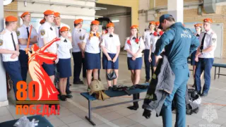 В честь 80-летия Победы сотрудники МЧС Владимирской области организовали экскурсии