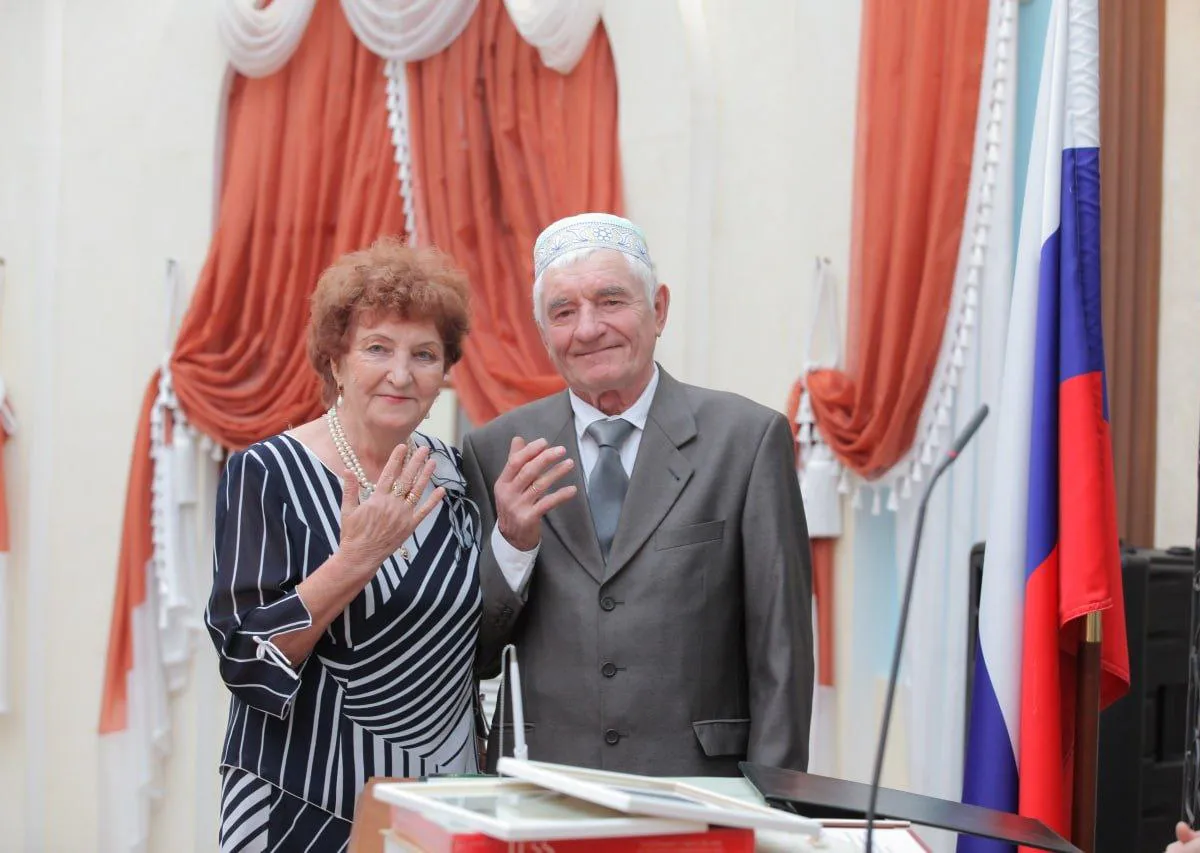 В Татарстане молодожёны в 92 года и пары, отметившие 70 лет брака, стали символами года