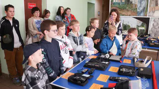 Региональное МЧС провело акцию «Детский пожарный отряд»