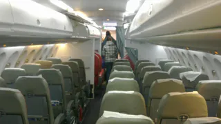 В Рязанской области на аэродроме загорелся самолет при посадке