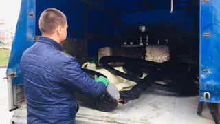 В Рязани рухнул памятник