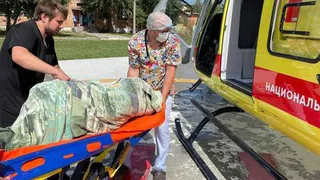 Из Рязани в Москву эвакуировали двух детей с ожогами и кровоизлиянием в мозг