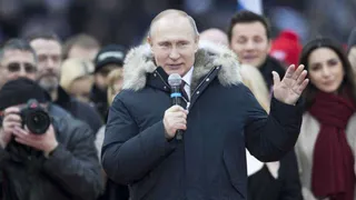 Партия "РОДИНА" поздравляет Владимира ПУТИНА с победой на выборах