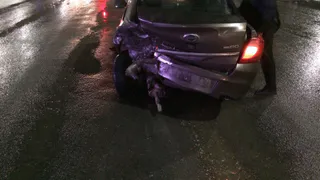 ДТП на Московском: виновник скрылся с места аварии и угодил еще в одну