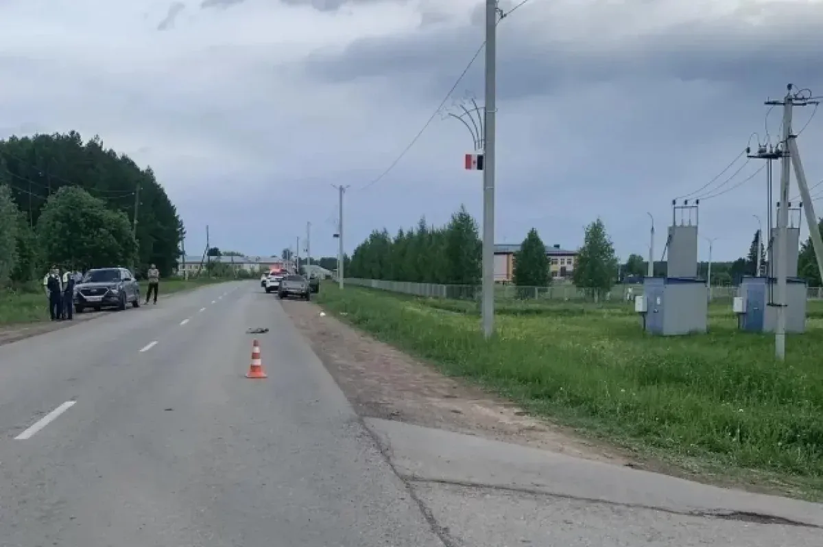Дети на питбайке оказались в реанимации после аварии в Удмуртии
