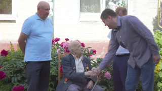 Алексей Городинский поздравил ветерана СМЕРШ