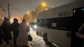 Рязанцев выгнали из маршрутки в снегопад