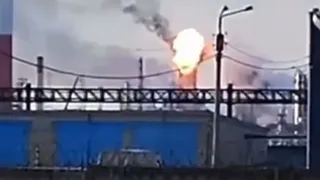 В Рязани очевидцы заявили о перекрытии дорог к нефтезаводу после взрыва