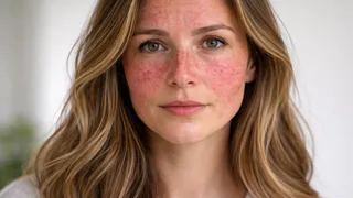 Купероз не маскирую тональником — убрала покраснение иначе: кожа стала ровной