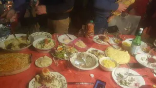 В Брянске Николай Валуев показал свой новогодний стол