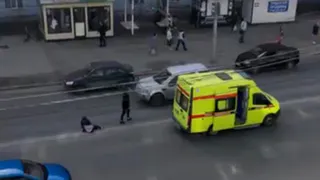 На улице Гагарина в Рязани сбили девушку