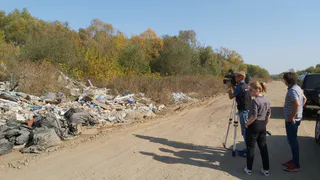 В километре от Кремля: в Рязани нашли очередную стихийную свалку