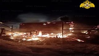 В результате пожара в Комаричском районе Брянской области пострадал 1 человек