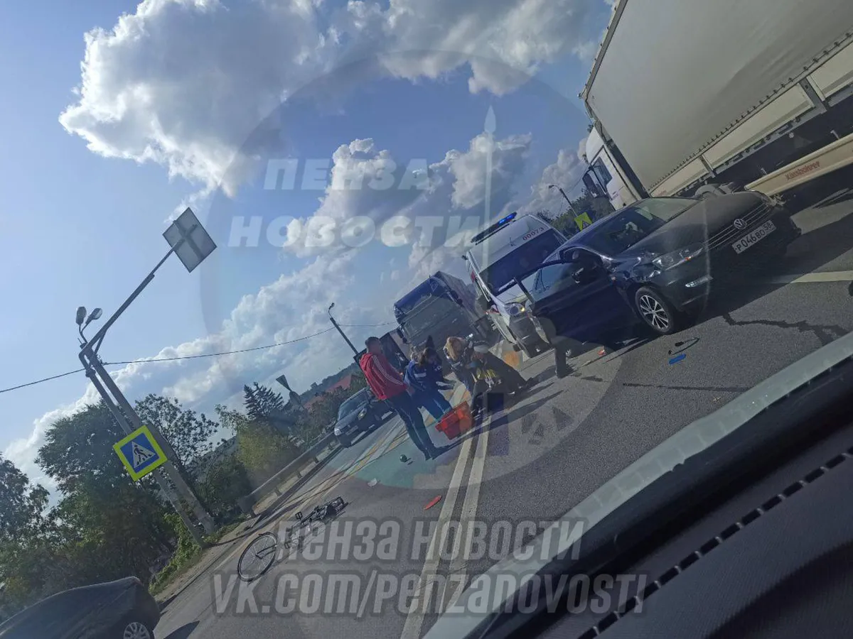 Стали известны подробности ДТП с участием велосипедиста